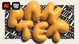 How to Create 3D Bubble Text in Illustrator