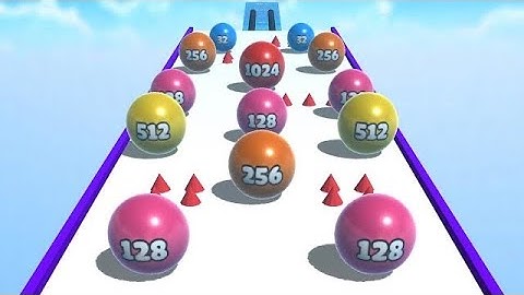 Ball Merge 2048 - All Levels Gameplay Walkthrough Android iOS #128
