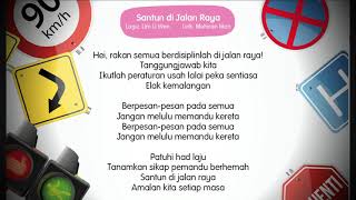 LAGU KSSR PENDIDIKAN MUZIK TAHUN 5 - SANTUN DI JALAN RAYA + MINUS ONE