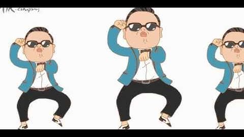 psy Kangnam style ani