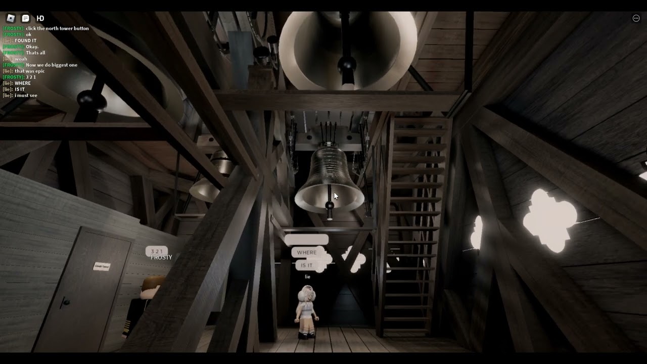 Notre Dame De' Paris Bells with a few friends.