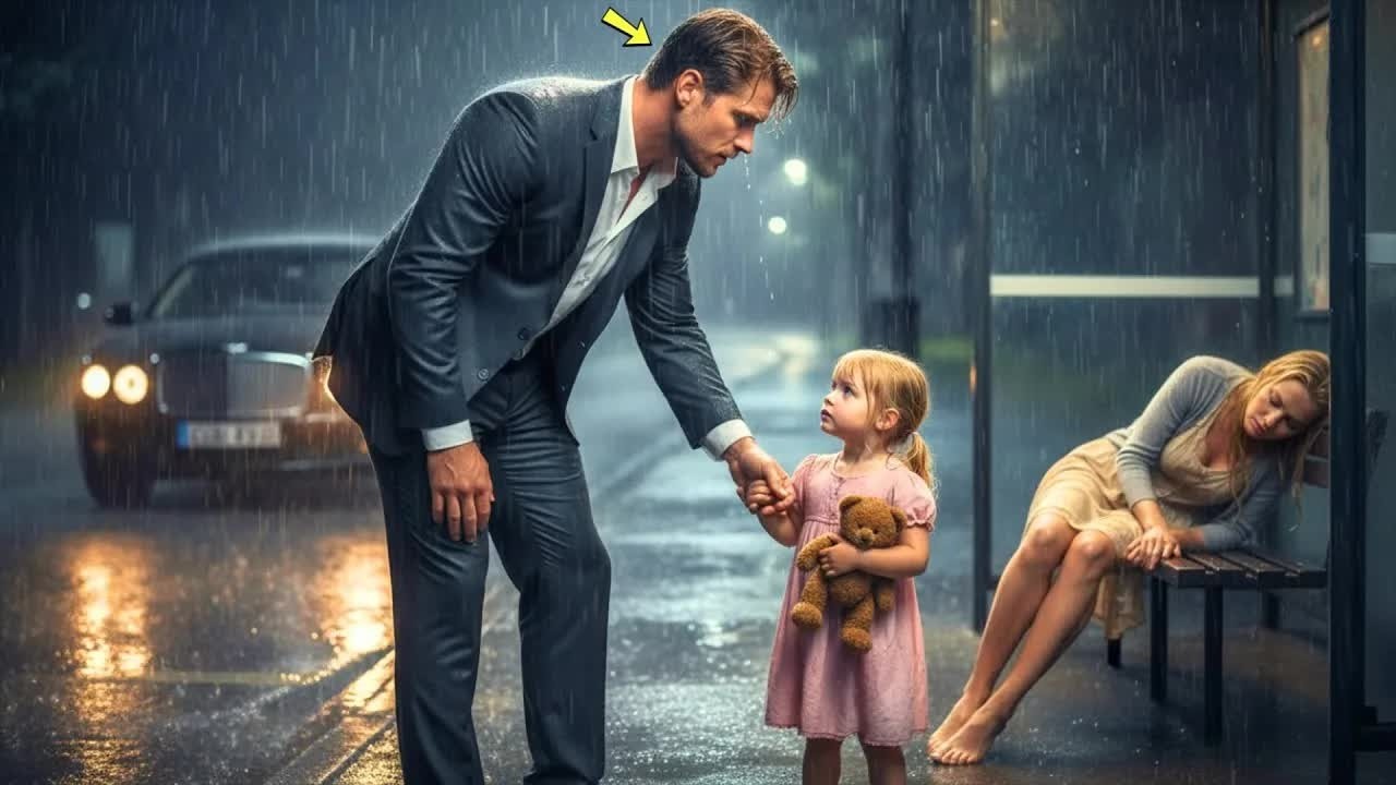 ＂Weine Nicht, Mama  Vielleicht Hilft Uns Dieser Mann…＂, Das Kleine Mädchen Wies Auf Einen Millio