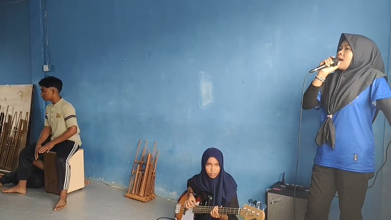 Persiapan Pergelaran Musik CLC Ladong Simunjan Sarawak-Malaysia