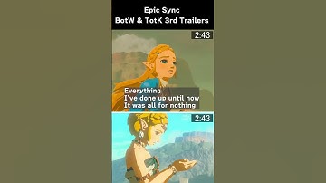 Epic Sync: BotW & TotK 3rd Trailers