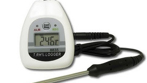 Datalogger de Temperatura e Umidade com Sonda Externa - AK285