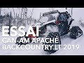 Canam apache backcountry lt essai