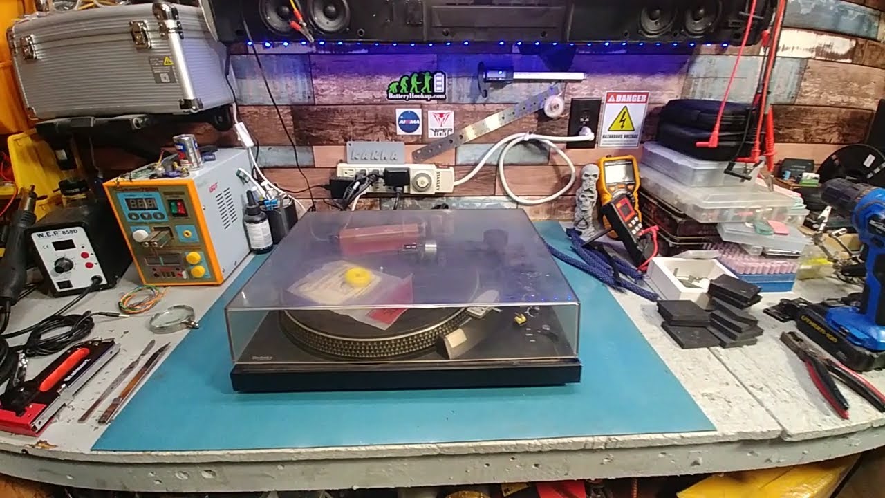 Technics SL2000 turntable restoration YouTube