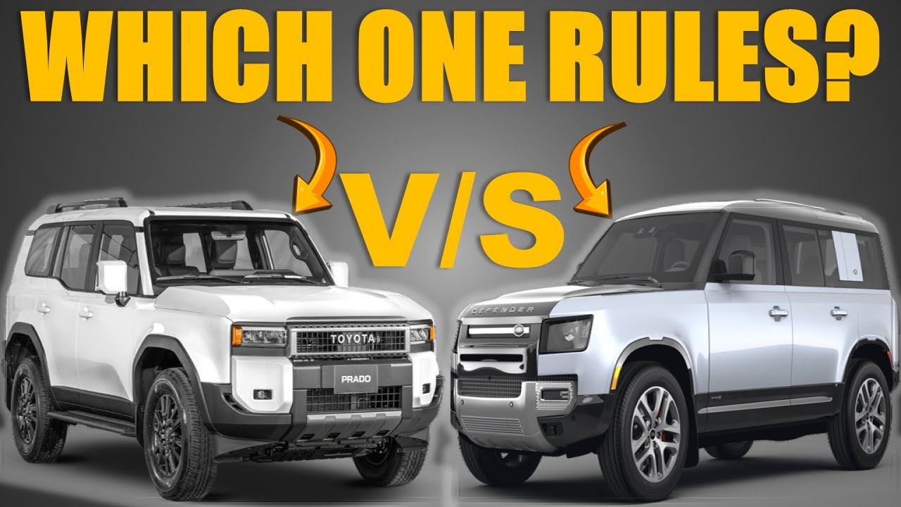 ALL NEW 2024 Toyota LAND CRUISER PRADO Vs 2024 LAND ROVER DEFENDER ...