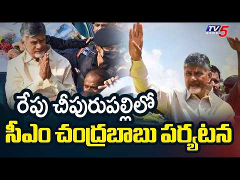 CM Chandrababu To Visit Cheepurupalli Constituency For Pension Distribution Program || TV5 News - TV5NEWS