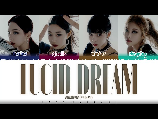 aespa (에스파) - 'Lucid Dream' (자각몽) Lyrics [Color Coded_Han_Rom_Eng] class=
