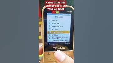 Calme Cl251 IME Change Code Full Working 1000 💯✅ | Calme IME Rapir Code 🥰😍
