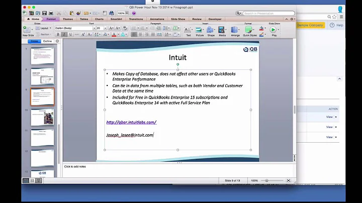 QB Power Hour - QuickBooks at End of Year, Part 1: Year-End Reporting & Reconciliation Discrepancy