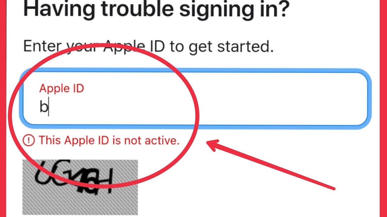 Apple ID Signing in Fix this Apple ID is not active Problem Solve - YouTube