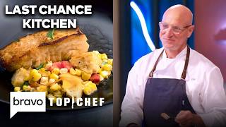 Famous Two Eliminated Chefs Go Back to Basics | Top Chef: Last Chance Kitchen (S23 E1) | Bravo Profile