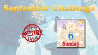 6th September 2026 5-Minute Calendar Puzzle Challenge