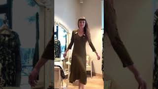 70's UK　Radley　アールデコスタイルドレス（9/5まで）