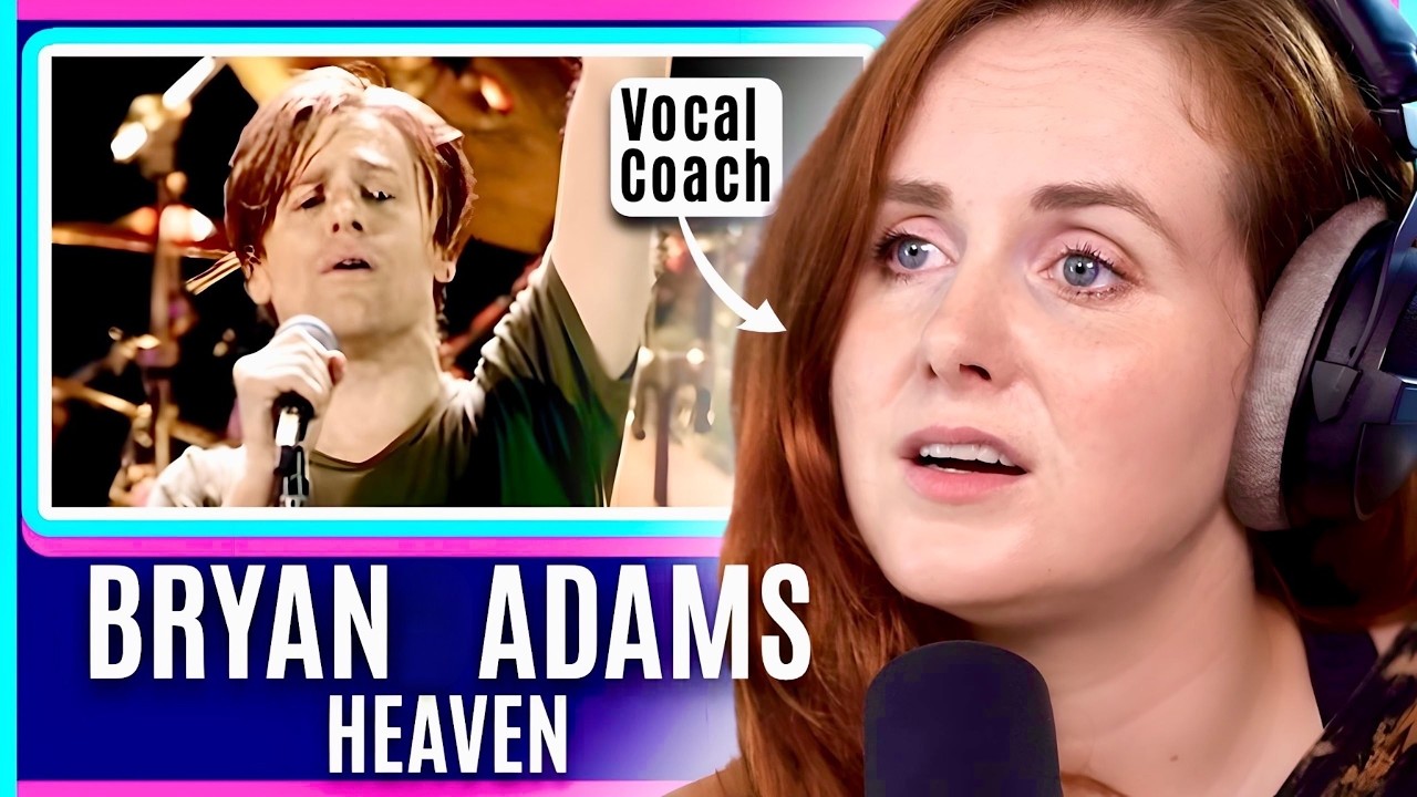 Здоров ли культовый хриплый голос Брайана Адамса? | Анализ вокального коуча | Реакция – Heaven