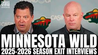 Bill Guerin & John Hynes Discusses Quinn Hughes, Minnesota Wild Future After Loss vs. Colorado