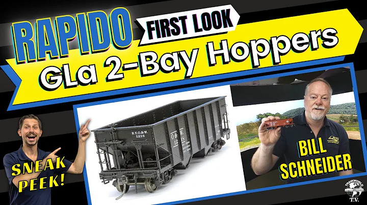 Rapido Trains HO GLa Hopper Exclusive First Look!