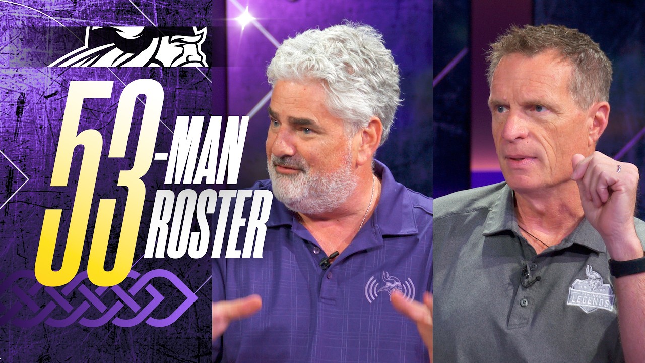 Analyzing the Minnesota Vikings Initial 53-Man Roster - YouTube