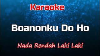 Karaoke : Boanonku Do Ho (Nada Rendah Laki-Laki)