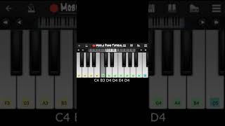 Achyutam Keshavam Krishna Damodaram Song Easy Mobile Perfect Piano Tutorial Hindi Music Walkband App