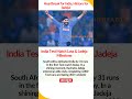 #INDvsSA #Cricket #TeamIndia #SportsNews #Jadeja #Trending #sports #cricketlover