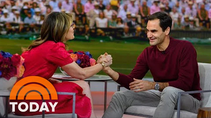 Savannah Guthrie Reacts To Class Act Roger Federer...