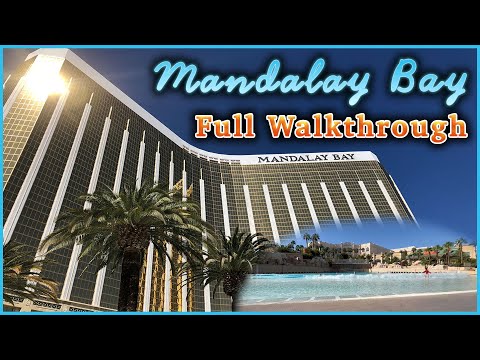 Vidéo: Mandalay Place - Shopping à Mandalay Bay Las Vegas