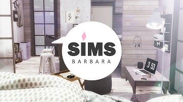 THE SIMS 4 | INDUSTRIAL COZY TINY HOUSE DL+ CC | SPEED BUILD