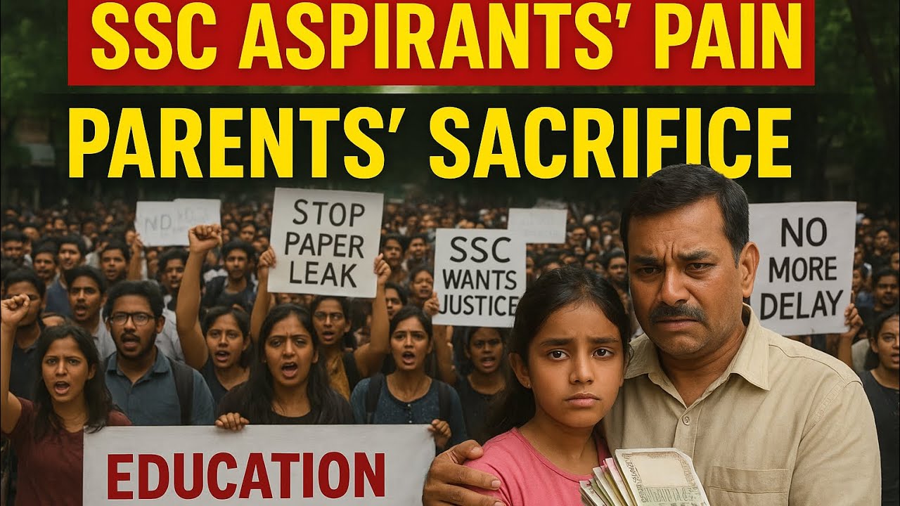 SSC Protest 2025 | Students Demand Justice & Transparency 