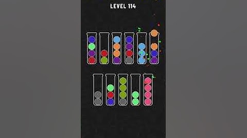 Ball Sort - Color Puzzle Game - Level 114 - Walkthrough SOLVED by RobotPlayer AI!!!