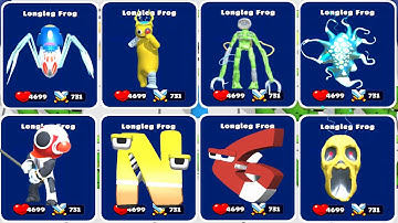 Merge Rainbow Friends 100 Doors vs Merge Alphabet Lore Run Max Level Gameplay Part 2