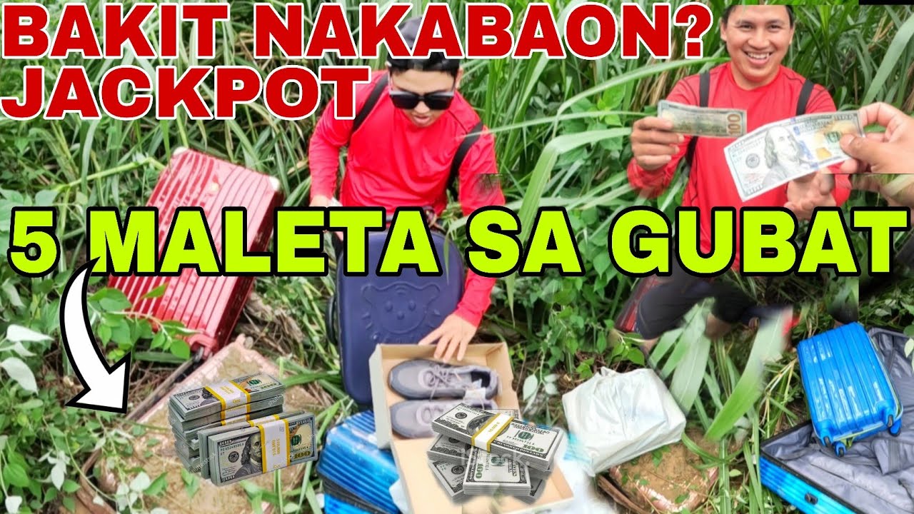 Paldo📌PERA AT GAMIT sa BASURA, 5 Tinapong Maleta sa Gubat