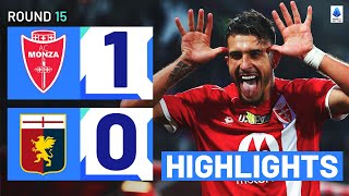 MONZA-GENOA 1-0 | HIGHLIGHTS | Mota seals Monza’s return to victory | Serie A 2023/24