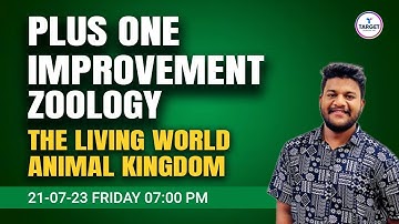 Plus One Zoology | Improvement Special Live | Chapter 1 & 2 | Target Learning App | Jasal Sir