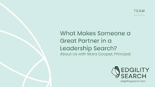Mara Cooper on Building Trust and Transparency in Leadership Searches