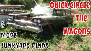 Circling The Wagons At Barerose Garage With Two 1959 Ford Wagon Future Budget Builds & Walk Arounds