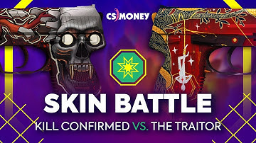 The Traitor VS. Kill Confirmed | Snakebite case skins | cs money