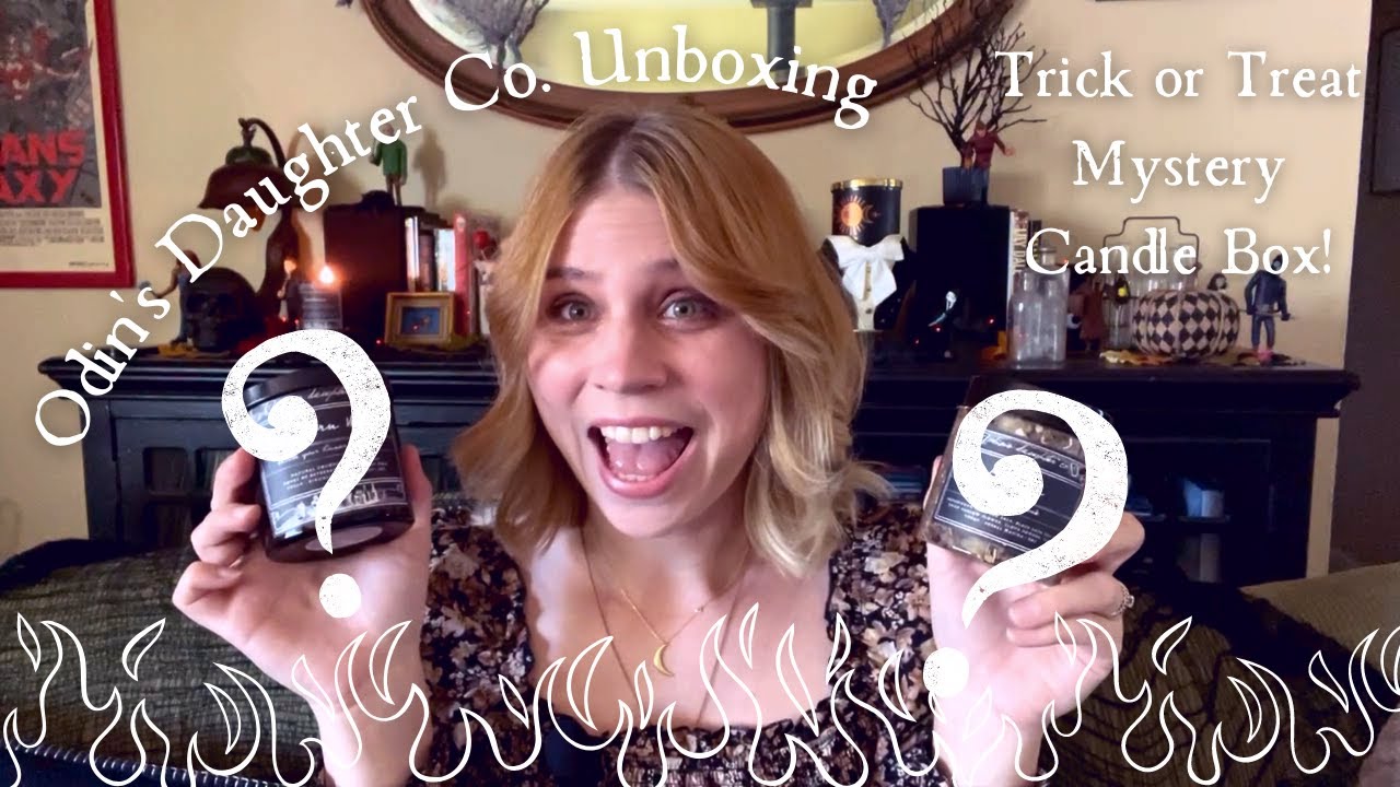 Odin's Daughter Co. Unboxing | Trick or Treat Mystery Candle Box!