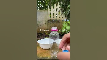 Hot water vs cold water💦|#shorts #shortvideo #m4tech #mrindianhacker #funnyexperiments #crazyxyz