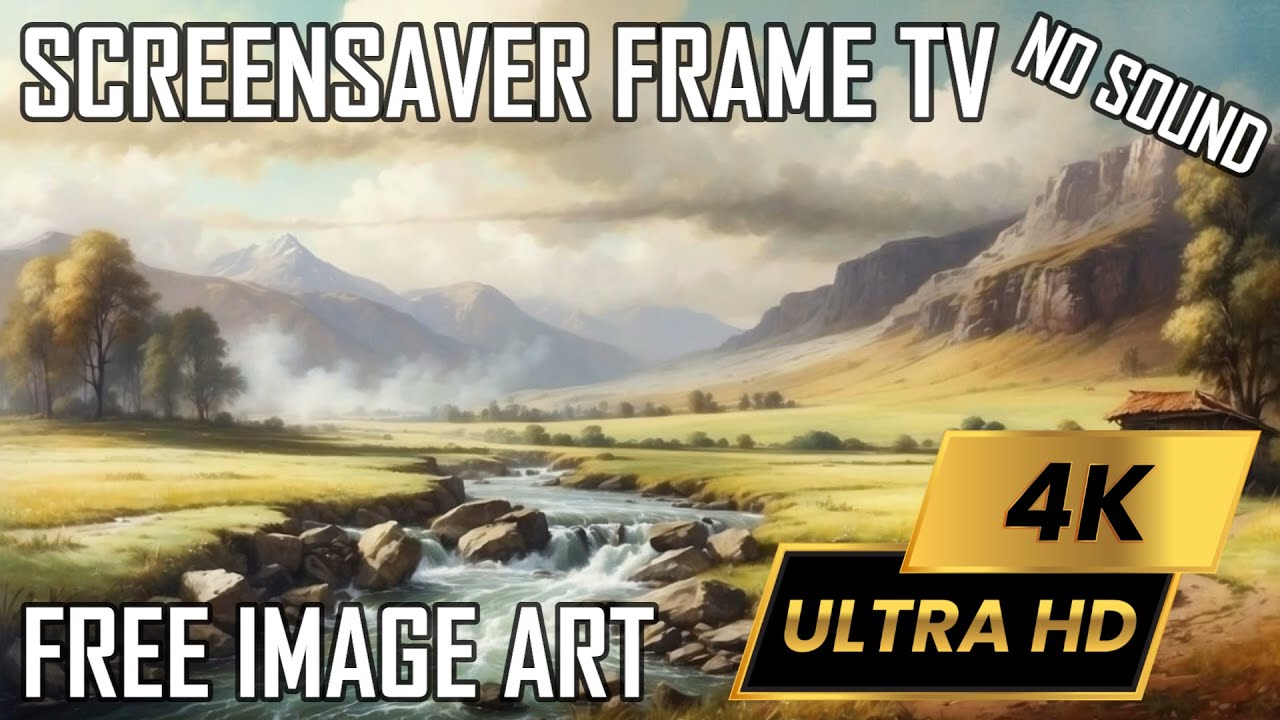 Landscape Screensaver Frame TV 4K | 10 MIN Wall Art [AI-Generated, No Sound]
