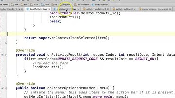 Android SQLite Database Complete Tutorial Part 9