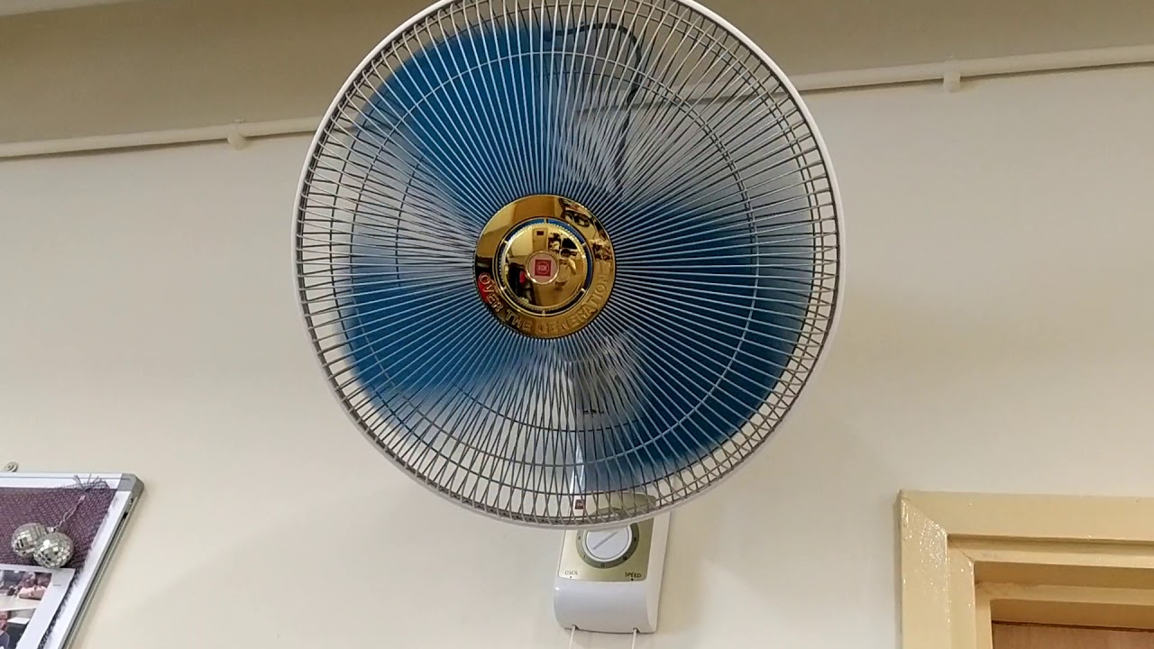 112宿舍 客廳房KDK掛牆風扇 1、2及3號位置 - YouTube