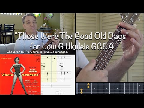 Damn Yankees-"Those Were The Good Old Days" for Ukulele w/Chords