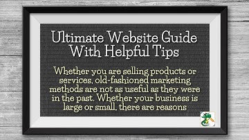 Ultimate Website Guide With Helpful Tips