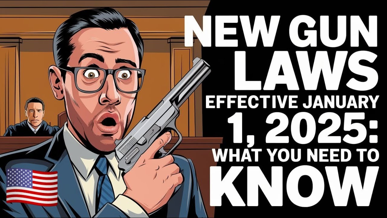 New Gun Laws Effective January 1, 2025: What You Need to Know - YouTube