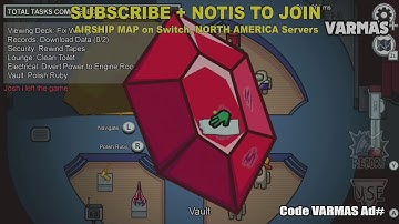 AIRSHIP Map New Polish Ruby Task in Among Us