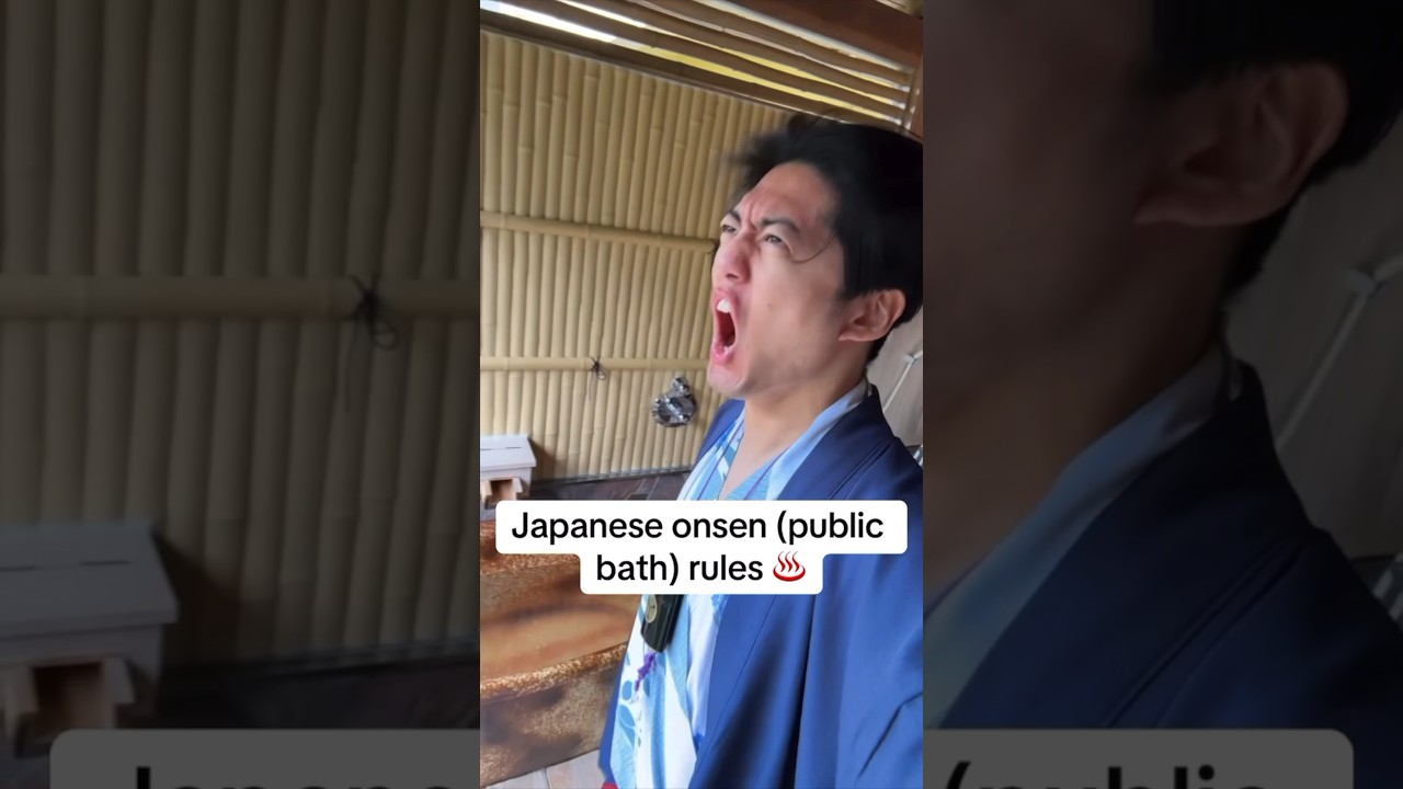 Come to Japan and enjoy onsen!! 😂 