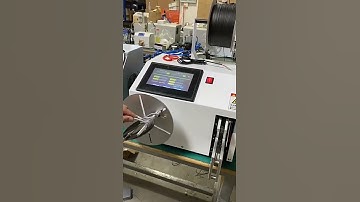 coiling machine for cable making